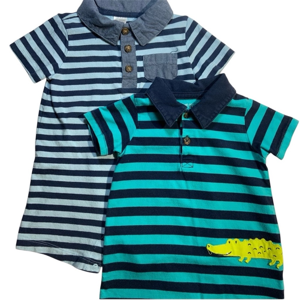 Carter’s Polo Style Romper Bundle